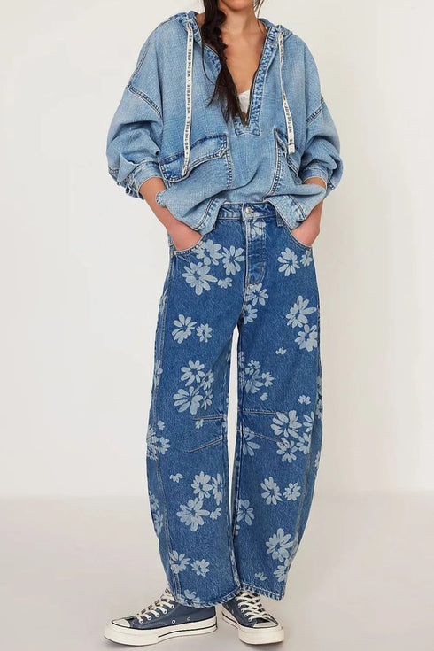 'Daisy' Wide Leg Jeans - Celes Fashion